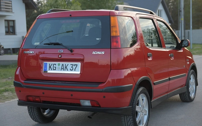 Suzuki Ignis cena 17600 przebieg: 158485, rok produkcji 2006 z Wołów małe 631